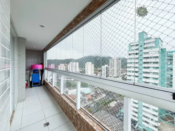 Imagem Apartamento com 2 dormitórios à venda, 83 m² por R$ 700.000 - Canto do Forte - Praia Grande/SP