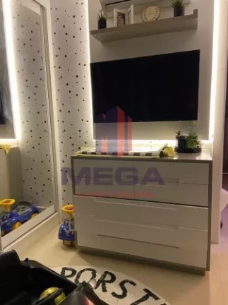 Imagem Vendo apartamento 60m2, 2 quartos, sendo 1 suíte, móveis em laca fosca, todo com móveis sob medid...