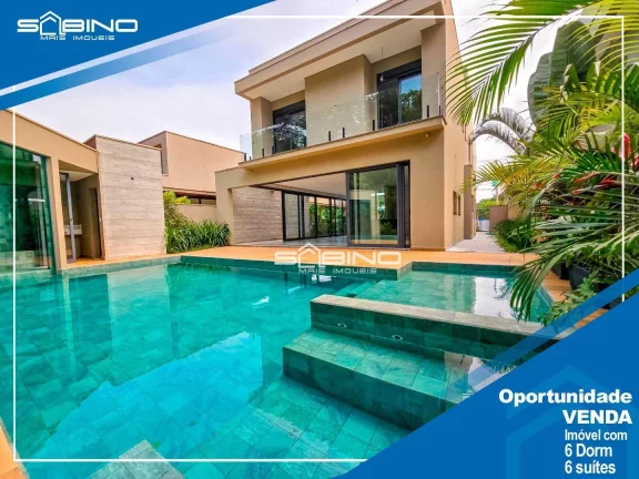 Imagem Belíssima Casa Nova à venda com 6 dormitórios 6 Suítes 375m² - Riviera de São Lourenço - Bertioga SP