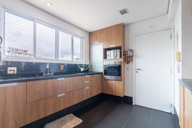 Imagem Ãtimo apartamento Ã  venda no Brooklin - Ãrea: 105,00mÂ² - Varanda com fechamento em vidro e espaÃ...