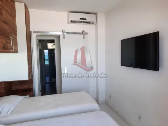 Imagem Apartamento Requinte do Forte c/ Vista Mar Frontal à Venda