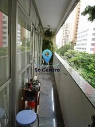 Imagem Excelente apartamento para alugar no bairro Funcionários em Belo Horizonte. Com 4 dormitórios, sen...
