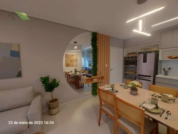 Imagem Sou Mais Suzano Apê à venda, com 2 quartos, sala com sacada, 48,61m2