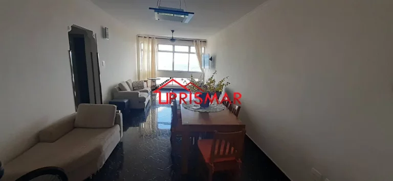 Imagem 2 dormitorios frente ao mar em Santos
