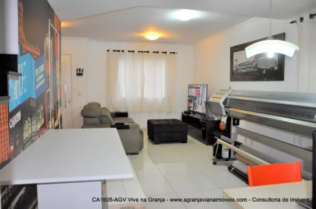 Imagem Casa com 3 dormitórios à venda, 113 m² por R$ 735.000,00 - Nova Vianna - Cotia/SP