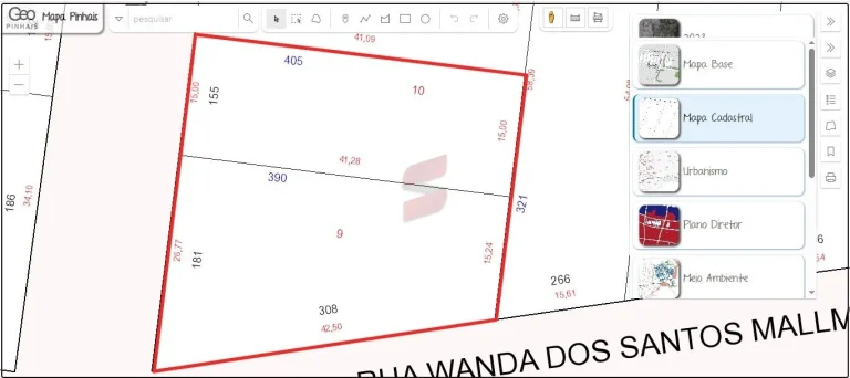 Imagem ÁREA à venda com 1490.38m² por R$ 2.980.000,00 no bairro Centro - PINHAIS / PR