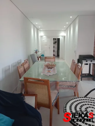 Imagem Venda de Apartamento de 2 Quartos com Vaga de Garagem em Praia Grande-SP no Bairro Caiçara - 90m² de Área