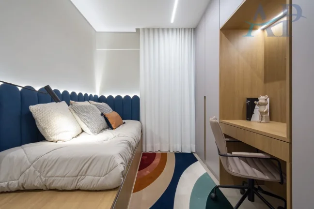 Imagem Apartamento na Guilhermina em Praia Grande Mobiliado e Decorado