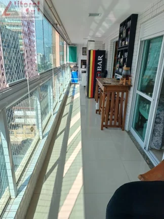 Imagem Imperdível apartamento de 2 quartos e 2 suítes no bairro Tupi em Praia Grande-SP, com 90,30m² e vaga de garagem!