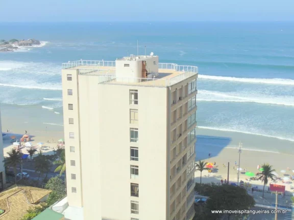 Imagem Pitangueiras - Uma quadra do mar - Amplo apartamento - Vista para o mar - 01 vaga de garagem.