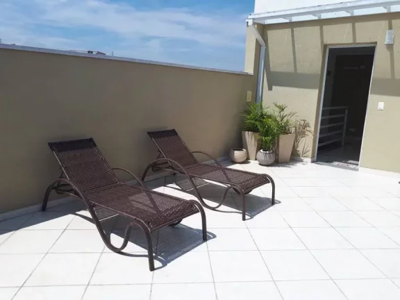 Imagem Cobertura com 3 dormitórios à venda, 110 m² por R$ 424.000 - Vila Humaitá - Santo André/SP