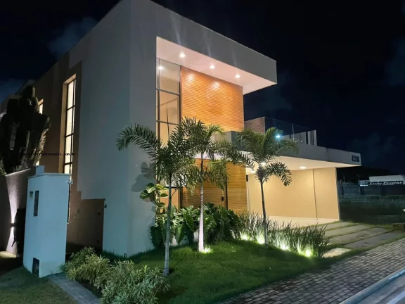 Imagem Casa em Condomínio para Venda em Natal, Candelária, 4 dormitórios, 4 suítes, 5 banheiros, 4 vagas