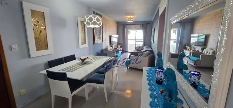 Imagem Apartamento com 2 dormitórios à venda, 87 m² por R$ 640.000,00 - Caiçara - Praia Grande/SP