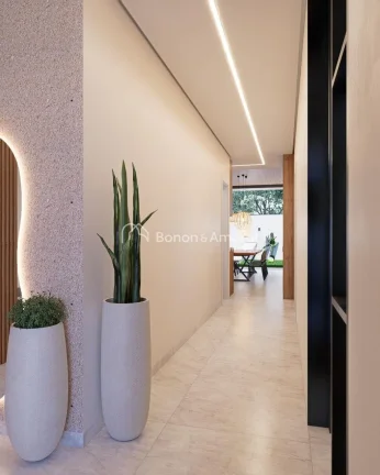 Imagem Casa com excelente projeto, acabamento primoroso, completa e integrada, feita sob medida para você ...