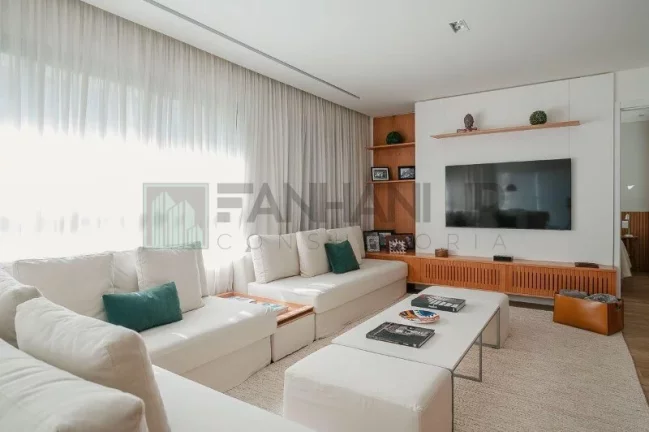 Imagem Apartamento para locação de alto padrão no Jardim América: 1 quarto, 1 suíte, 2 salas, 2 banheiros, 2 vagas, 70m².