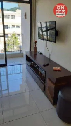 Imagem Apartamento com 2 dormitórios à venda, 65 m² por R$ 370.000,00 - Vila Júlia - Guarujá/SP