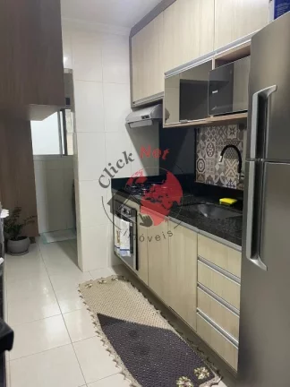 Imagem Apartamento 50m², 2 quartos, 1 banheiro, varanda, 1 vaga,bairro Vila Príncipe de Gales, Santo André