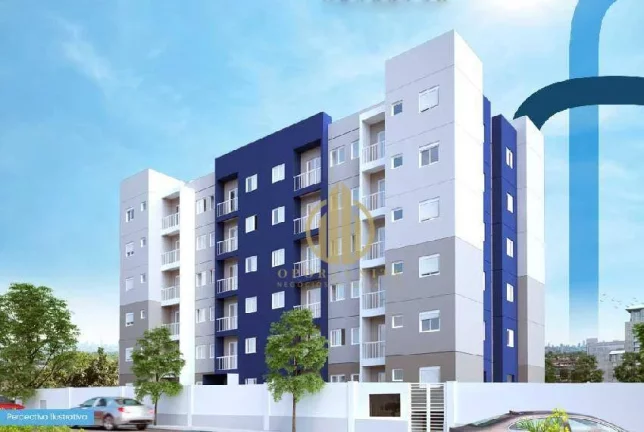 Imagem Apartamento em Bonfim 2 dormitórios com suíte e sacada.