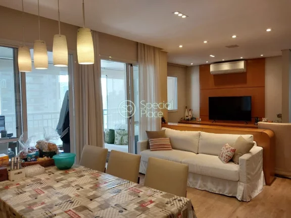 Imagem APARTAMENTO A VENDA NO BROOKLIN, PRÓXIMO AO SHOOPING MORUMBI. *AREA 94M2 *SALA COM 3 AMBIENTES *AR ...