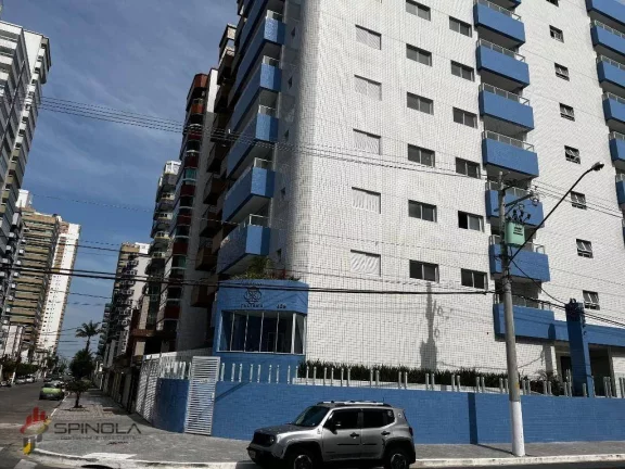 Imagem Apartamento com 1 dormitório à venda, 49 m² por R$ 310.000,00 - Vila Guilhermina - Praia Grande/SP