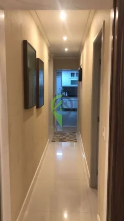 Imagem Apartamento frente ao mar com 3 dormitórios e 2 vagas de garagem na Pompéia