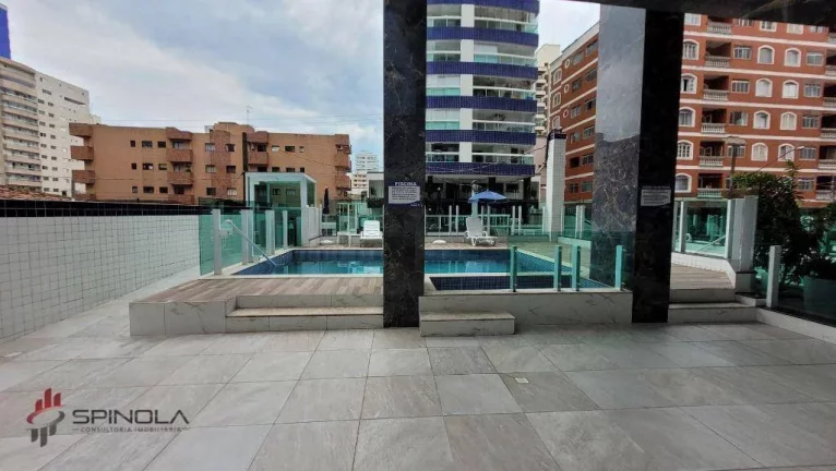 Imagem Apartamento com 2 dormitórios à venda, 69 m² por R$ 460.000,00 - Tupi - Praia Grande/SP