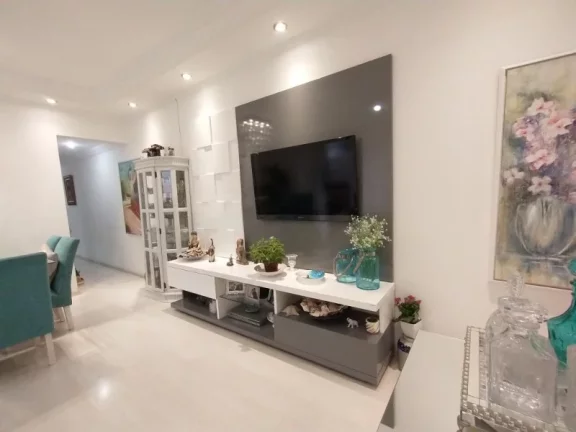 Imagem APARTAMENTO COM 2 DORMITÓRIOS À VENDA, 110 M² POR R$ 720.000,00 - PONTA DA PRAIA - SANTOS/SP