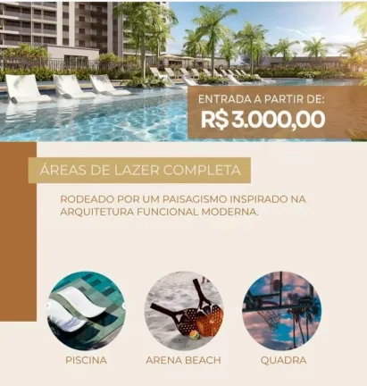 Imagem Apartamento para Venda em Rio de Janeiro, Barra Olimpica, 2 dormitórios, 1 suíte, 2 banheiros, 1 vaga
