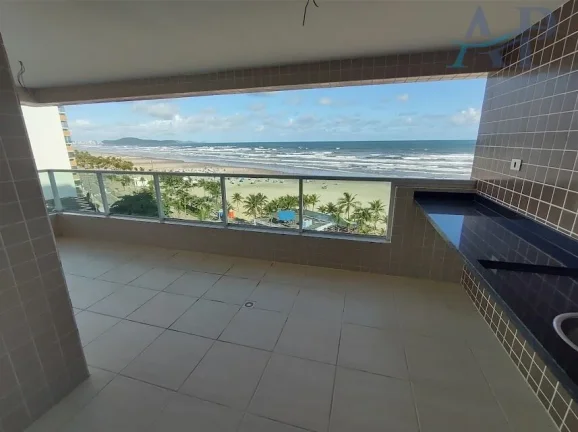 Imagem Apartamento Frente Mar com 3 Dormitórios em Praia Grande