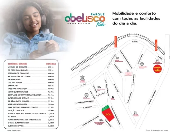 Imagem Apartamento com 2 dormitórios à venda, 52 m² por R$ 290.238,00 - Vila Varela - Poá/SP