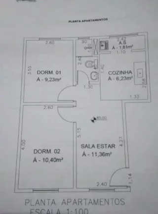 Imagem Apartamento com 2 dormitórios à venda, 55 m² por R$ 245.000,00 - Jardim Casa Branca - Suzano/SP