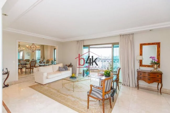 Imagem Apartamento com 281 m2, 4 dormitórios suítes e 4 vagas à venda R$ 3.200.000 - Campo Belo
