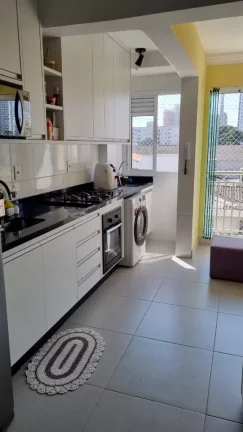 Imagem Apartamento à venda em Santo André SP, bairro Campestre: 2 quartos, 1 suíte, 2 banheiros, 2 vagas, 51m². Venha conferir!