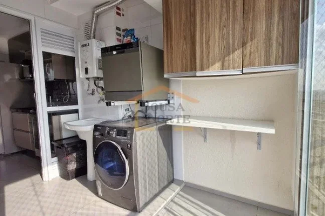 Imagem Apartamento de 67m², com 2 dormitórios, sendo 1 suite, sala integrada à cozinha e varanda gourmet...