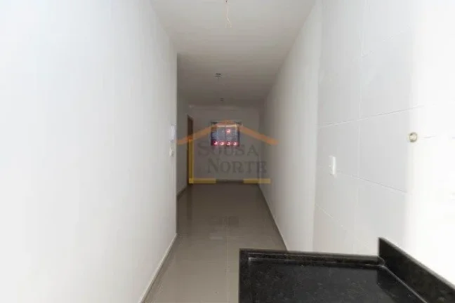 Imagem Apartamento com 39,05m², dispõe de 2 dormitórios, sala para dois ambientes, cozinha com gabinete ...