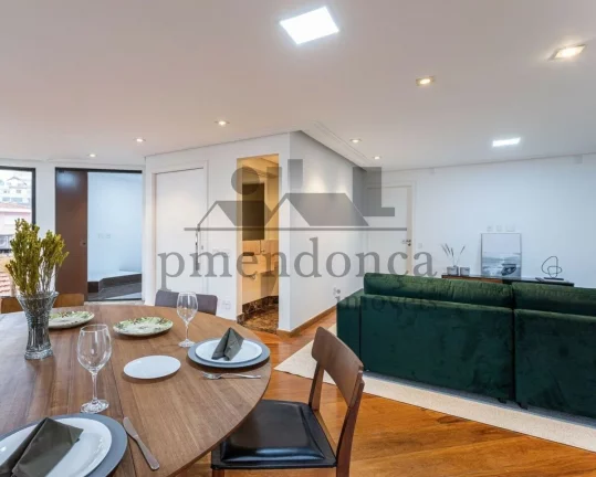 Imagem Apartamento na Vila Madalena com 3 quartos (2 suítes) e 2 vagas, 170m².