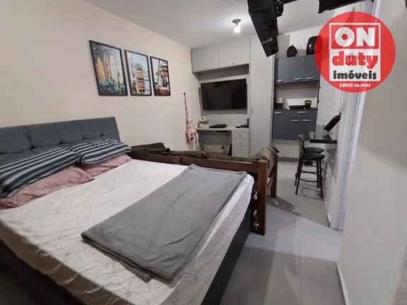Imagem Kitnet à venda, 34 m² por R$ 310.000,00 - Ponta da Praia - Santos/SP