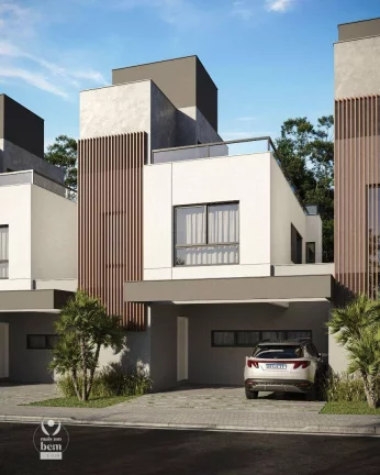 Imagem Linda casa com 198 m², 3 quartos sendo 1 suíte com closet à venda por R$ 1.477.830,14 - Campo Comprido - Curitiba/PR