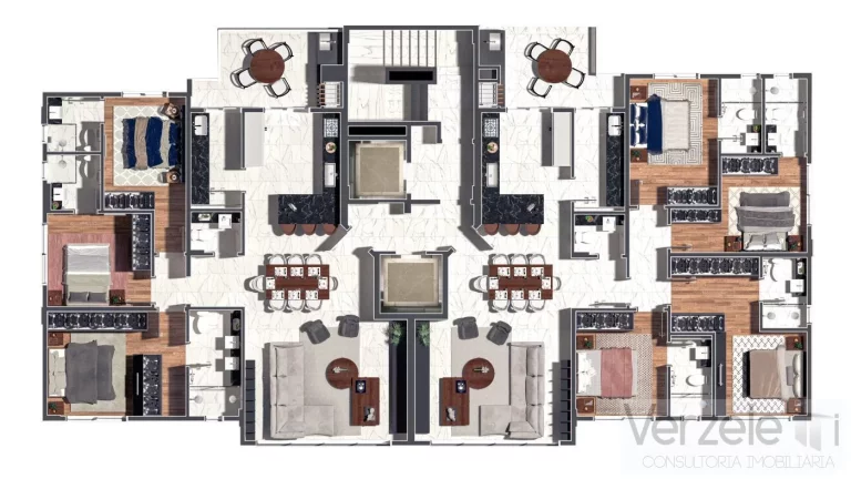 Imagem Apartamento 3 dormitórios para Venda em Balneário Camboriú / SC no bairro Pioneiros