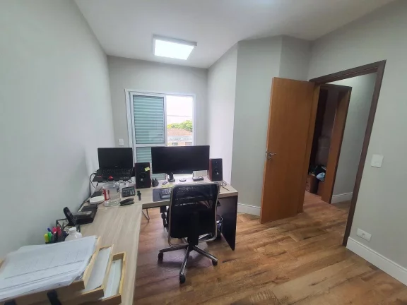 Imagem Sobrado com 3 dormitórios à venda, 124 m² por R$ 800.000,00 - Vila Alzira - Santo André/SP