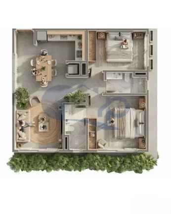 Imagem Apartamento a venda com 2 dormitorios no bairro Igra Norte em Torres/RS