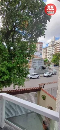 Imagem Sobrado à venda, 159 m² por R$ 1.350.000,00 - Embaré - Santos/SP