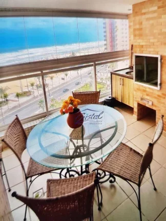 Imagem Apartamento com 94m² em Praia Grande – Guilhermina frente para o mar