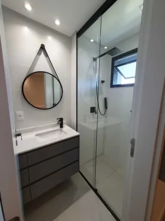 Imagem Apartamento com 2 suítes e 2 vagas de garagem na Praia Brava em Itajaí
