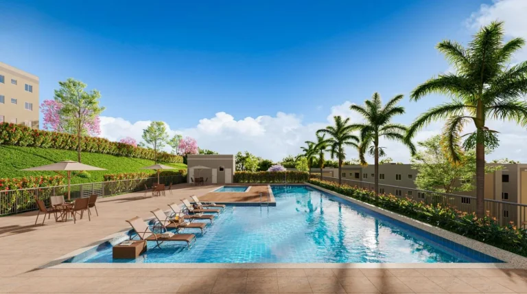 Imagem Apartamento com 2 quartos no condomínio Vila Serrana em Campinho da Serra II, Serra
