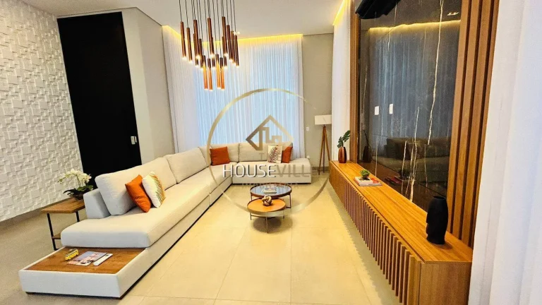 Imagem Casa Sobrado 4 Dormitórios (4 suítes), 4 vagas, Mobiliado, Urbanova.
