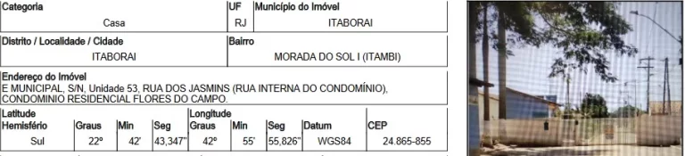 Oportunidade Única em ITABORAI - RJ | Tipo: Casa | Negociação: Venda Direta Online | Situação: Imóvel