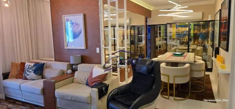 Imagem Apartamento com 3 dormitórios à venda, 111 m² por R$ 1.190.000,00 - Guilhermina - Praia Grande/SP