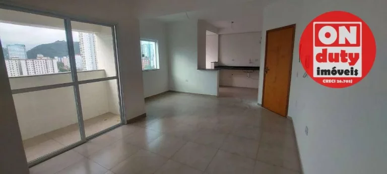 Imagem Apartamento à venda, 74 m² por R$ 650.000 - Campo Grande - Santos/SP