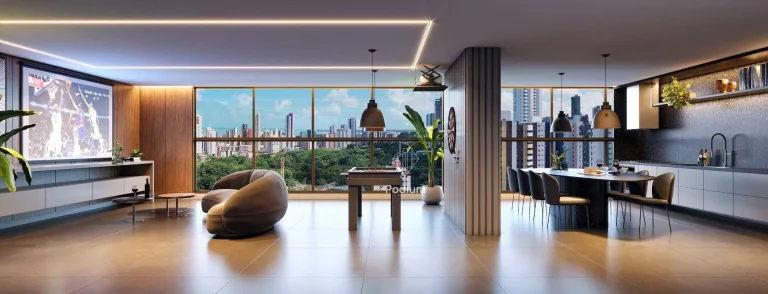 Imagem Apartamento com varanda/sacada localizado no Jardim Luna.-